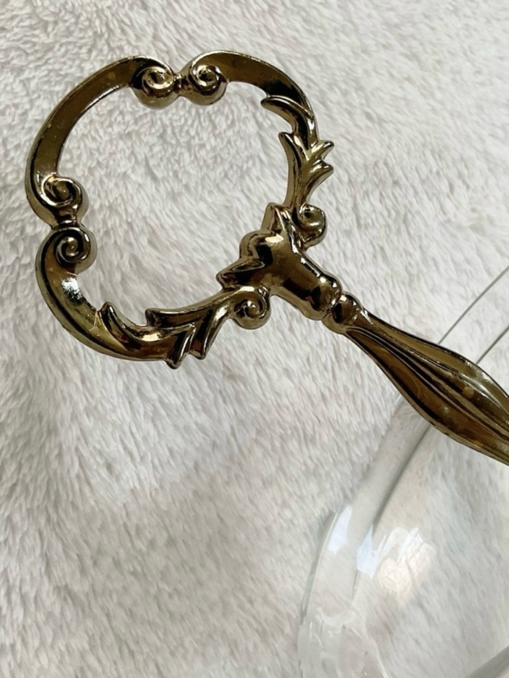 Walther Glas West Germany 2 Tier Serving Stand Glass Tidbit Tray Vintage - Picture 6 of 10